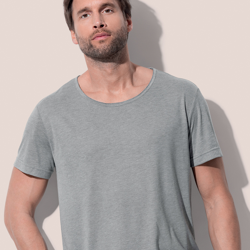 T-Shirt Star David melange oversized